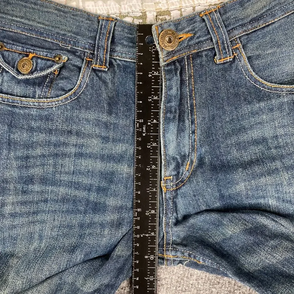 Casual Denim‎ Jeans Mens 30x32 Blue Straight Fit Medium Wash Zip Pocket Detail